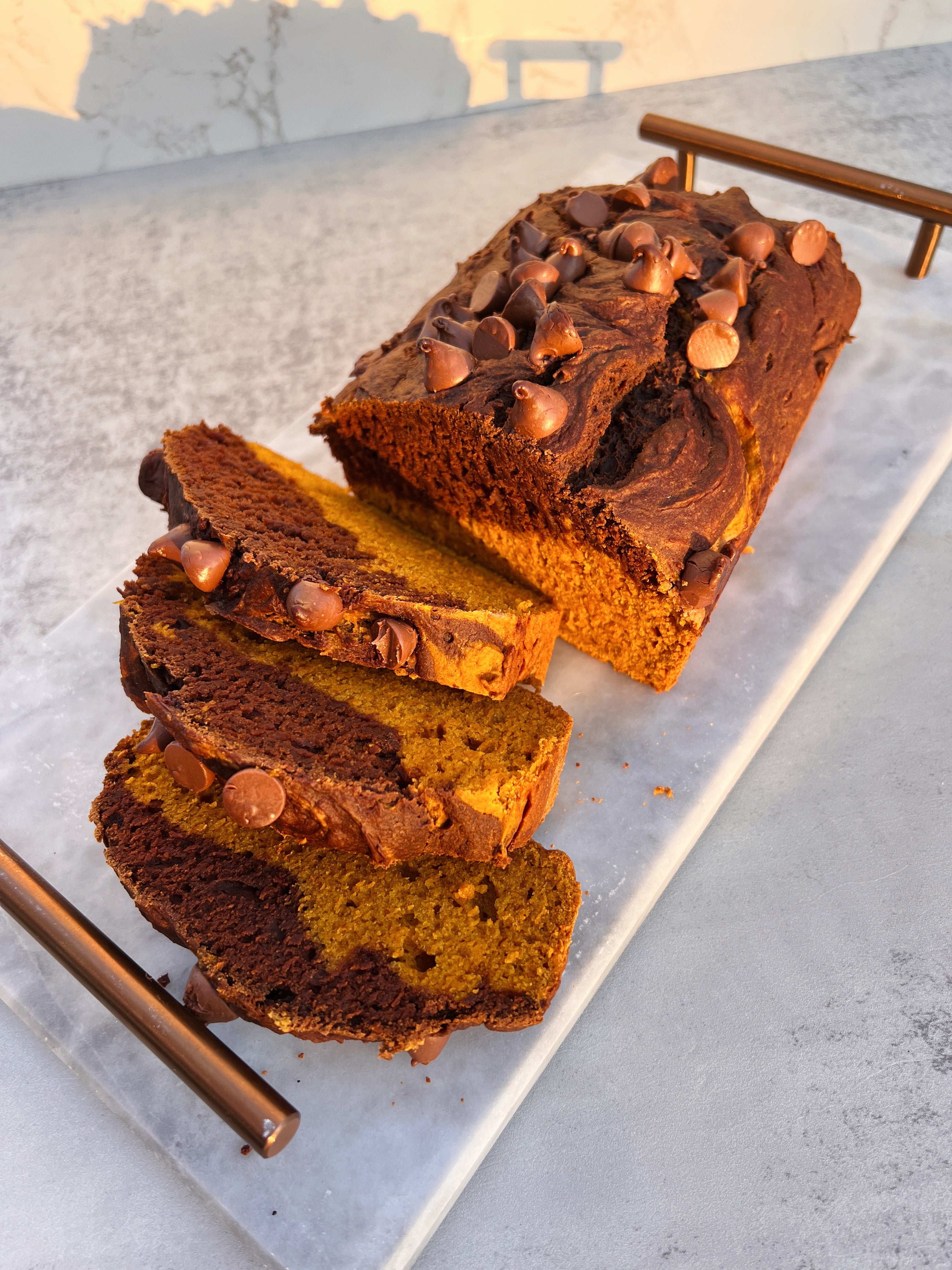 Brain Flow Choc Swirl Pumpkin Bread