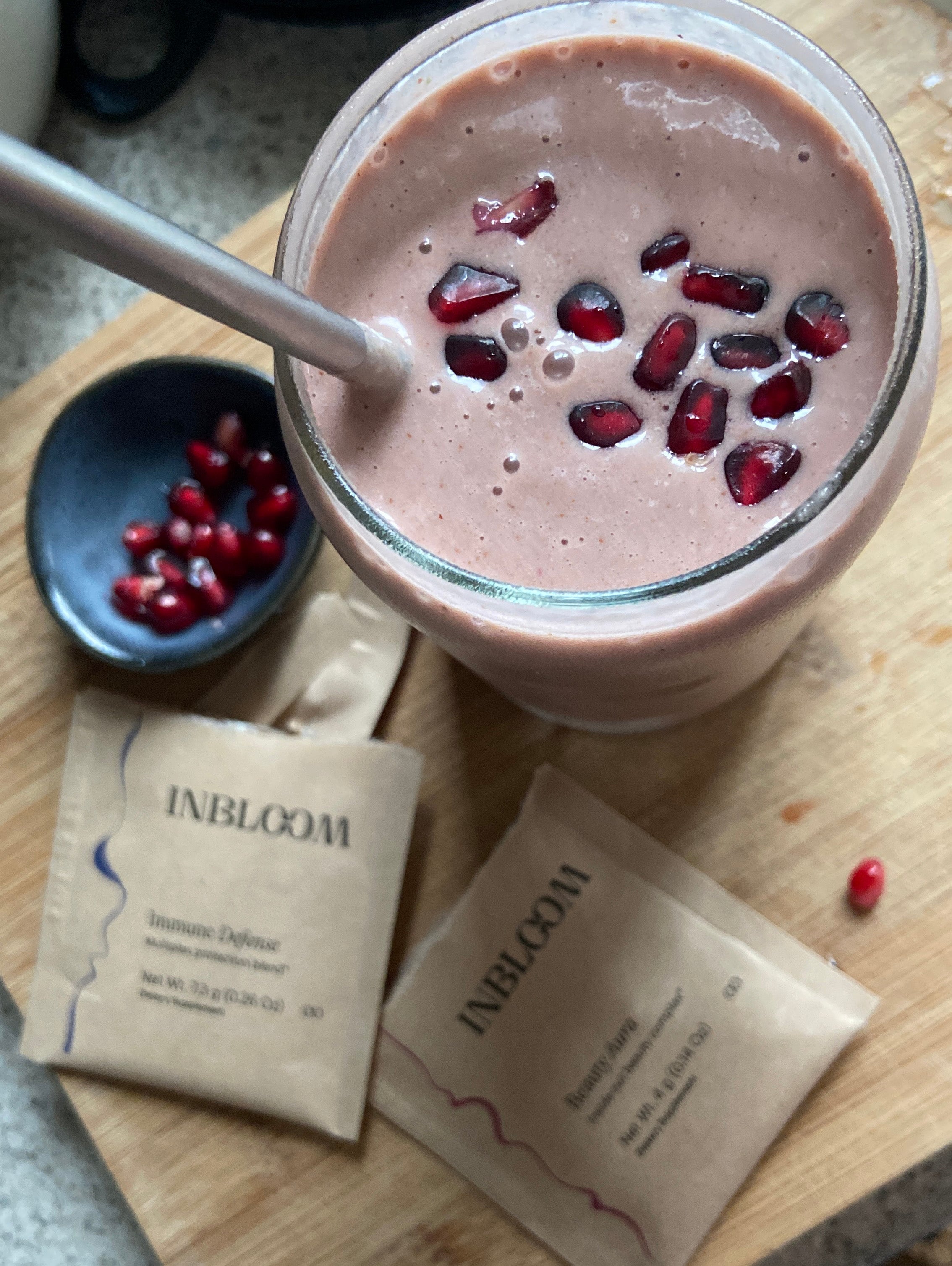 Immunity Season Antioxidant Smoothie with Protein