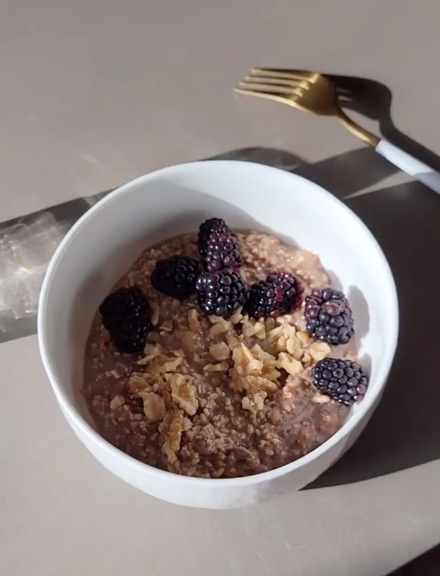 Crunchy, Nutty Overnight Oats